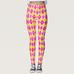 Raute Pink Diamonds Herz Leggings