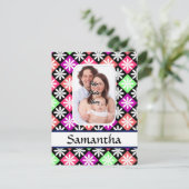 Raute Postkarte (Stehend Vorderseite)