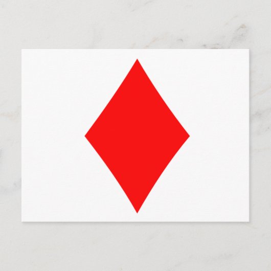 Raute Postkarte (Vorderseite)