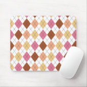 Raute Preppy Mousepad, Pfirsiche und Braune Mousepad (Mit Mouse)