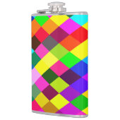 Raute Rainbow Pixel Flask Flachmann (Links)