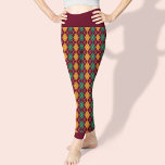 Raute Rotes Grünes Muster Elegant Hübsch Leggings<br><div class="desc">Raute Rotes grünes Muster Elegante Hübsche Leggings . Diese eleganten Leggings zeichnen sich durch eine wunderschöne Rot-Grün-Raute aus. Diese hübschen Leggings sind so konzipiert, dass sie mit ihrem fesselnden Raute-Muster in kräftigen Rot- und Grüntönen ein Statement abgeben. Diese roten grünen Raute sind elegante hübsche Leggings, die perfekte Touch für Eleganz...</div>