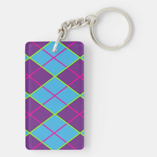 Raute Schlüsselanhänger (Rückseite)