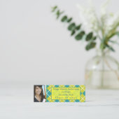 Raute Senior Pictures Senior Visitenkarte (Stehend Vorderseite)