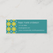 Raute Senior Pictures Senior Visitenkarte (Rückseite)