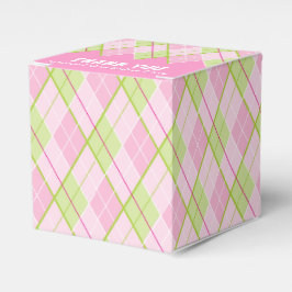 Raute Stil rosa Damen danke Ihnen Golf Geschenkbox Geschenkschachtel