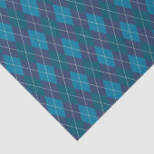 Raute Strick Marine Blue für seine Handwerkskunst  Seidenpapier (Detail)