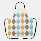 Raute Tartan Scottish Diamond Schürze (Vorderseite)