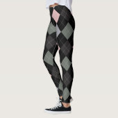 Raute Textile Muster Leggings 01 Kleine (Links)