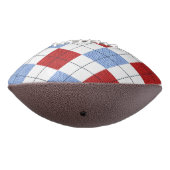 Raute und Denim Personalisiert Football (Gedreht 270)