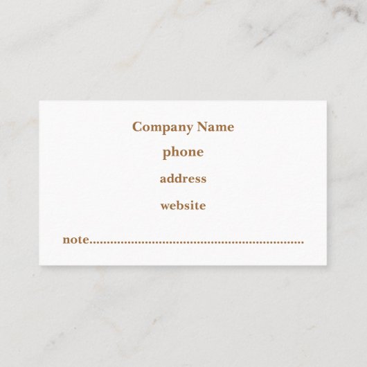 Raute Visitenkarte (Rückseite)