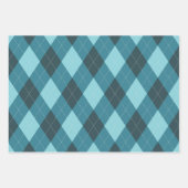 Raute-Wrapping-Papierblätter Geschenkpapier Set (Vorderseite 3)