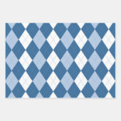 Raute-Wrapping-Papierblätter Geschenkpapier Set (Vorderseite 2)