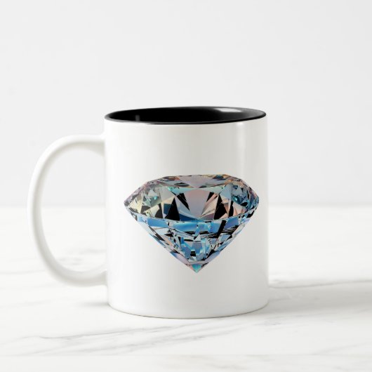 Raute Zweifarbige Tasse (Links)