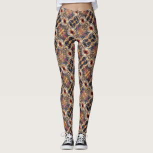 Rauten-heißes Yoga Leggings