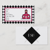 Rauten-Lehrer-Geschäfts-Karte Visitenkarte (Vorne/Hinten)