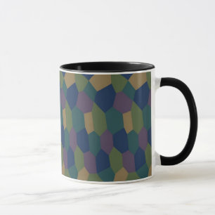 Rauten-Tarnungs-Tasse Tasse