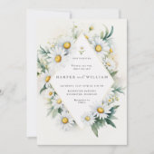 Rautenhochzeit Einladung (Vorderseite)