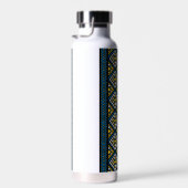 Rautenmuster, Knöchelflasche Trinkflasche (Rechts)