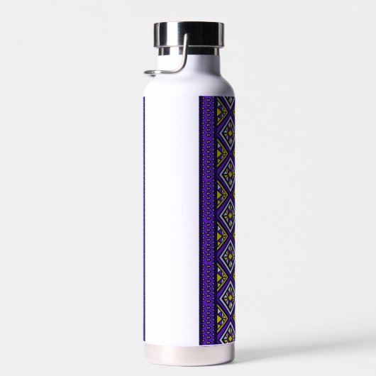 Rautenmuster, Knöchelflasche Trinkflasche (Rechts)