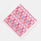 Rautenmuster Serviette (Ecke)