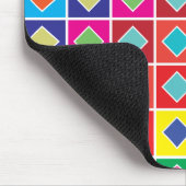 Rautenquadrat Mousepad (Ecke)