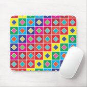 Rautenquadrat Mousepad (Mit Mouse)