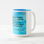 Rav Nachman of Breslov mug Zweifarbige Tasse (VorderseiteRechts)