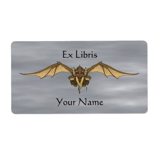 Ravaging Dragoness Buchzeichen (Vorne)