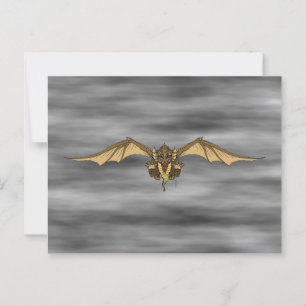 Ravaging Dragoness Postkarte