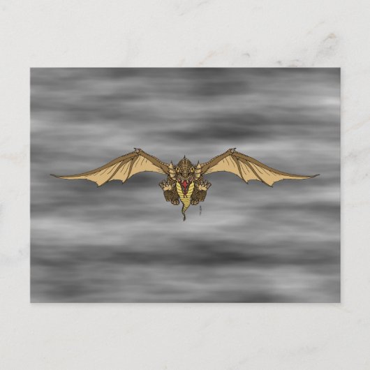 Ravaging Dragoness Postkarte (Vorderseite)