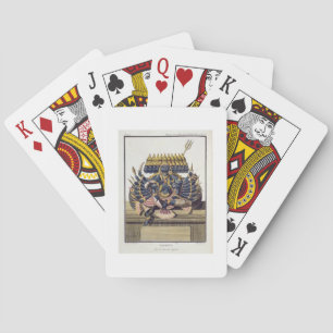 Ravana, Dämonenkönig von Ceylon, von "Voyage aux I Spielkarten