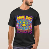 Rave Day! - Candy Dreh T-Shirt (Vorderseite)