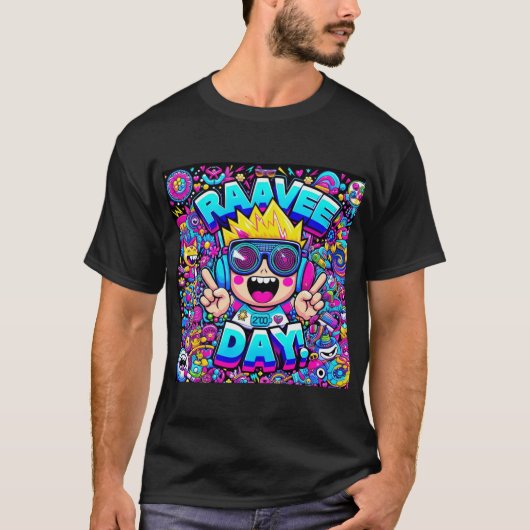 Rave Day! - Kandi Kid T-Shirt (Vorderseite)