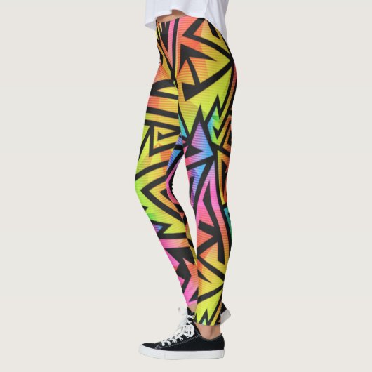 Rave EDM Rainbow Leggings (Links)