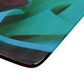 Rave Flow Movement Design Schneidebrett (Ecke)