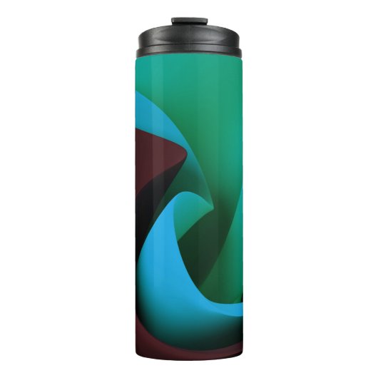 Rave Flow Movement Design Thermosbecher (Vorderseite)