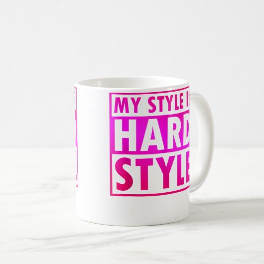 Rave Hard Edm Kandi Kid RawPlur Kaffeetasse (VorderseiteRechts)