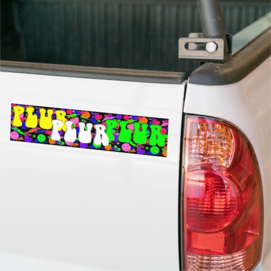 Rave Kandi Kid PLUR Autoaufkleber (Auf Lkw)