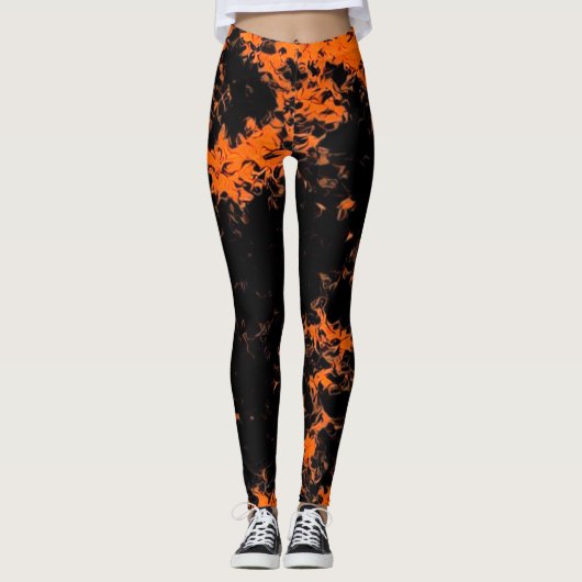 Rave-Liebe-Leggings Halloweens Marshmello Leggings (Vorderseite)