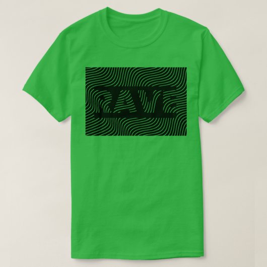 Rave-Linien 1 T-Shirt (Design vorne)