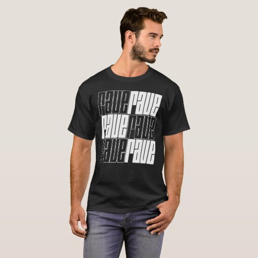 Rave-Logo T-Shirt (Vorne ganz)