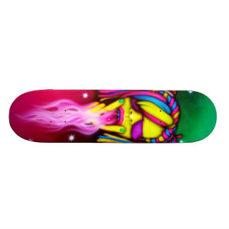 Rave-Mädchen - Skate-Plattform Skateboard