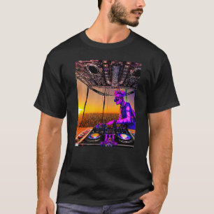 Rave Party Psychedelic EDM Trance Club DJ 6 T-Shirt