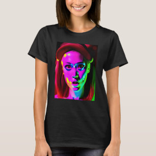 Rave Party Psychedelic EDM Trance Club DJ Neon 14 T-Shirt