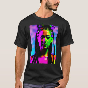 Rave Party Psychedelic EDM Trance Club DJ Neon 5 T-Shirt