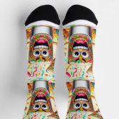 Rave Party Shot Glass Socken (Oben)
