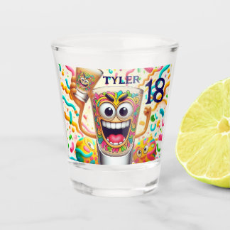 Rave Party Shot Glass – vibrant Fun  Schnapsglas