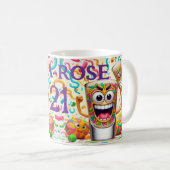 Rave Party Shotglas – lebendiger Spaß Kaffeetasse (VorderseiteRechts)