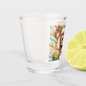 Rave Party Shotglas – lebendiger Spaß Schnapsglas (Links)
